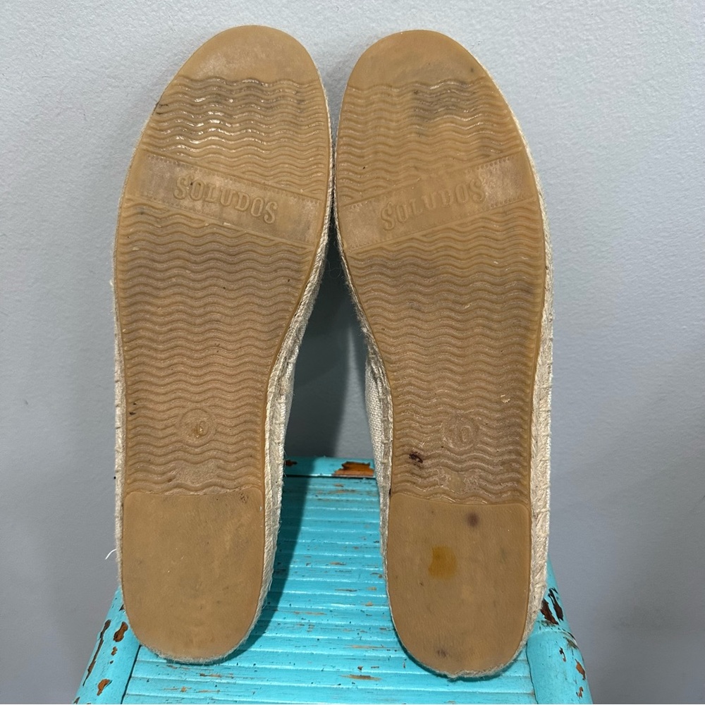 Soludos Floral Espadrilles Size 10 - Picture 9 of 10